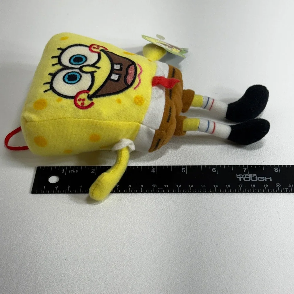 SpongeBob SquarePants Nanco Plush 2002 Nickelodeon Vintage Stuffed Toy with Tags